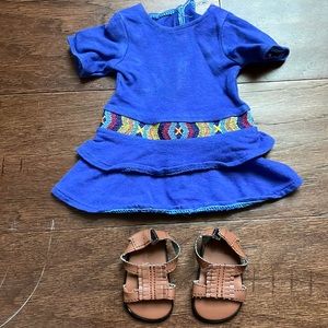 American Girl Saige’s Dress & Sandals